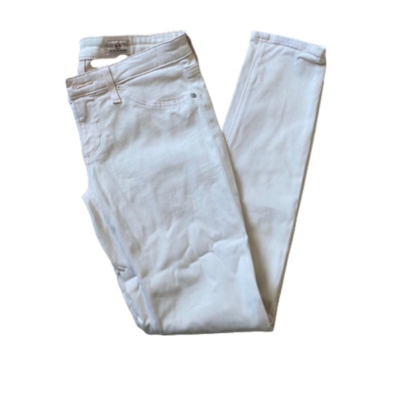 AG Adriano Goldschmied Faux Suede The Legging Ankle Jeans Size 27 (4)